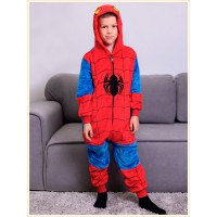 Пижама кигуруми Человек паук для детей и взрослых