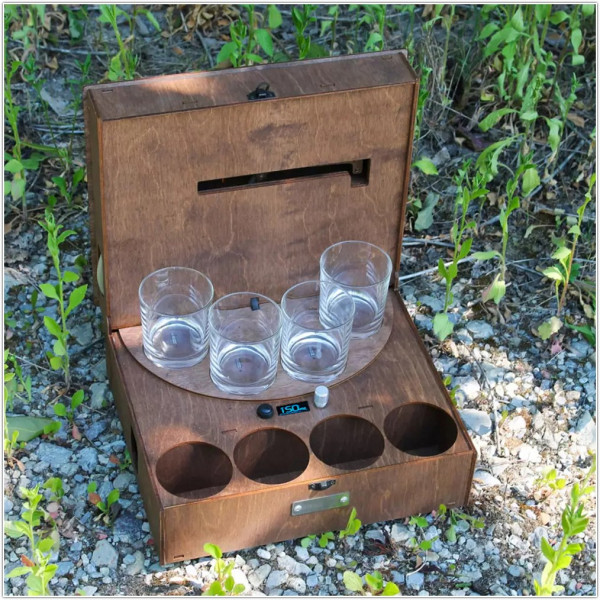 Наливатор для ВІСКІ на 4, 6 стаканів