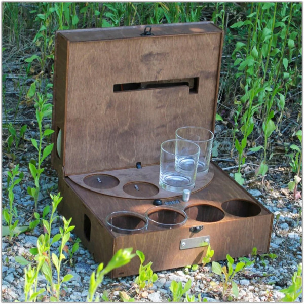 Наливатор для ВІСКІ на 4, 6 стаканів