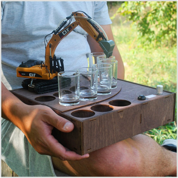 Наливатор екскаватор на 4, 5, 6 чарок