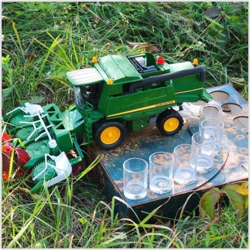Наливатор Комбайн John Deere на 4, 5, 6 чарок (версія 2)
