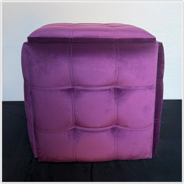 Пуф-трансформер 5в1 - тканина Велюр "антикіготь" - Фіолетовий