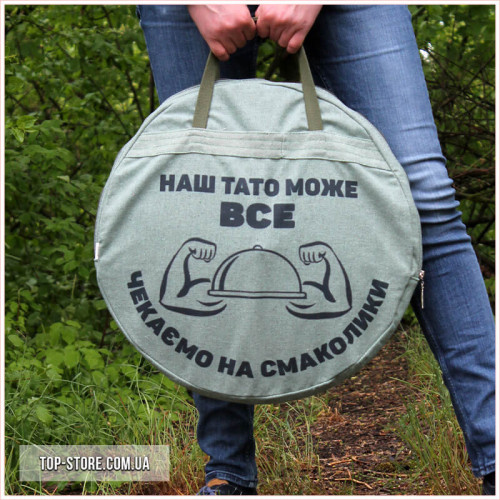 Принт на чохол для сковороди (чорно-білий, кольоровий)