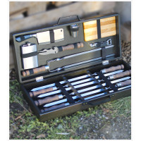 Набор шампуров в кейсе "Змеиный"