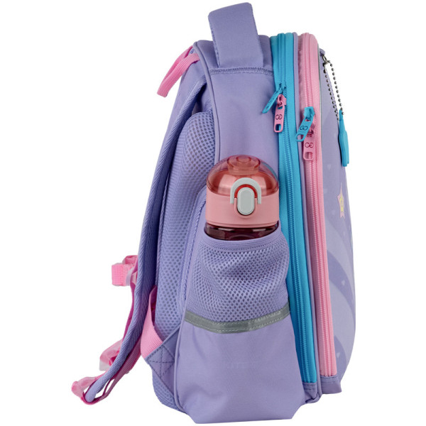 Рюкзак шкільний напівкаркасний GoPack Cute Pony GO25-165S-1  подарунок пляшка Kite