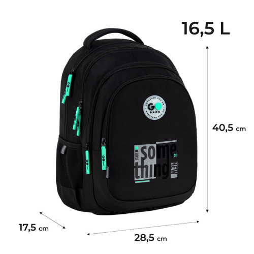 Рюкзак GoPack Teens GO26-162M-4  подарунок пляшка Kite  (на зріст дитини 130 - 145 см)