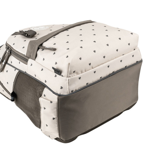 Рюкзак для школи GoPack Beige Polka Dots GO26-182M-3  подарунок ланчбокс Kite з наповненням