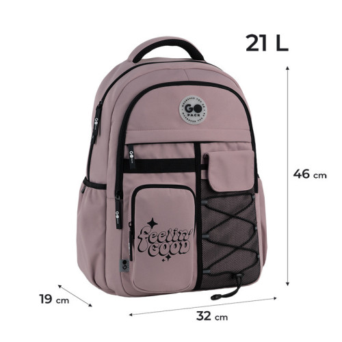 Рюкзак для міста GoPack GO26-184L-1 подарунок пляшка для води Kite