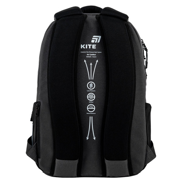 Рюкзак підлітковий Kite Step Up K26-2578M-3  подарунок пляшка Kite  зовнішні габарити 42x29x17