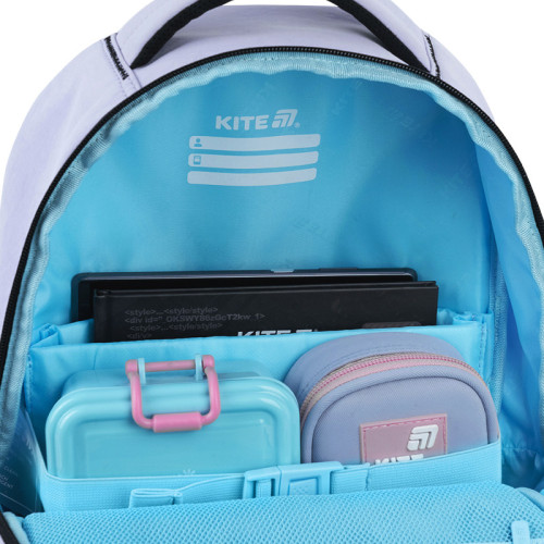 Шкільний рюкзак Kite Sakura K26-1022M-1  подарунок ланчбокс та олівці  зовнішні габарити 39x28x12,5