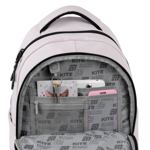Рюкзак підлітковий Kite Tenderly K26-2597L-1  подарунок термос Kite  зовнішні габарити 46x31,5x16