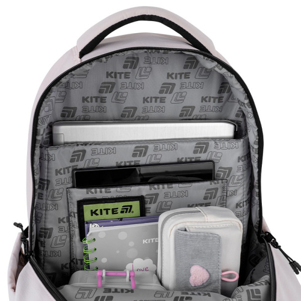 Рюкзак підлітковий Kite Tenderly K26-2597L-1  подарунок термос Kite  зовнішні габарити 46x31,5x16