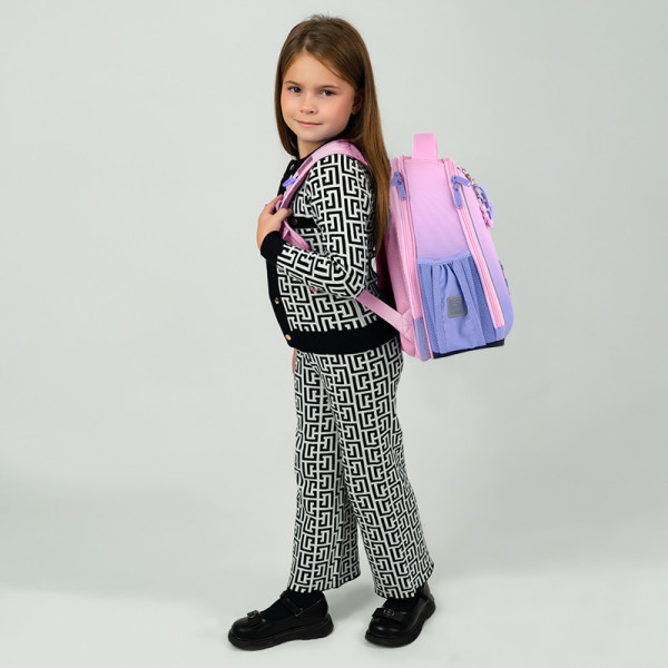 Рюкзак шкільний каркасний Kite Charming K26-555S-4  подарунок олівці та ланчбокс зовнішні габарити 36,5x27x15,5