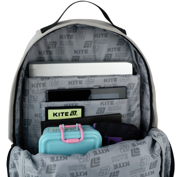 Рюкзак підлітковий Kite Romantic Minimalism K26-949L-1  подарунок пляшка Kite  зовнішні габарити 44x29,5x15