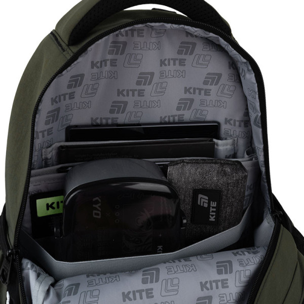 Рюкзак підлітковий Kite Trust Yourself K26-8001M-2  подарунок пляшка Kite  зовнішні габарити 40x29x17