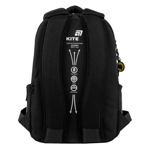 Рюкзак Kite Education teens DC Comics DC26-2587M  подарунок термос  (на зріст дитини 130-145 см)