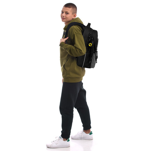 Рюкзак Kite Education teens DC Comics DC26-2587M  подарунок термос  (на зріст дитини 130-145 см)