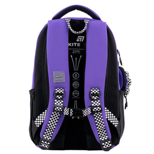 Рюкзак Kite Education teens Kuromi HK26-2587M-1  подарунок термос  (на зріст дитини 130-145 см)