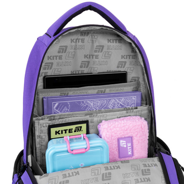 Рюкзак Kite Education teens Kuromi HK26-2587M-1  подарунок термос  (на зріст дитини 130-145 см)