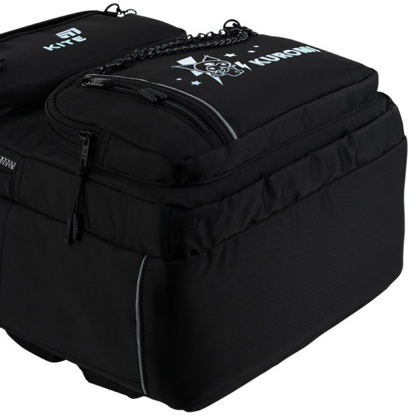 Рюкзак Kite Education teens Kuromi HK26-2594M  подарунок пляшка та пенал  (на зріст дитини 130-145 см)