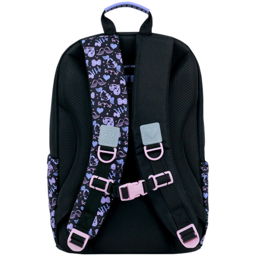 Рюкзак шкільний Kite Education Hello Kitty HK26-585M  подарунок ланчбокс та пляшка  (на зріст дитини 130-145 см)