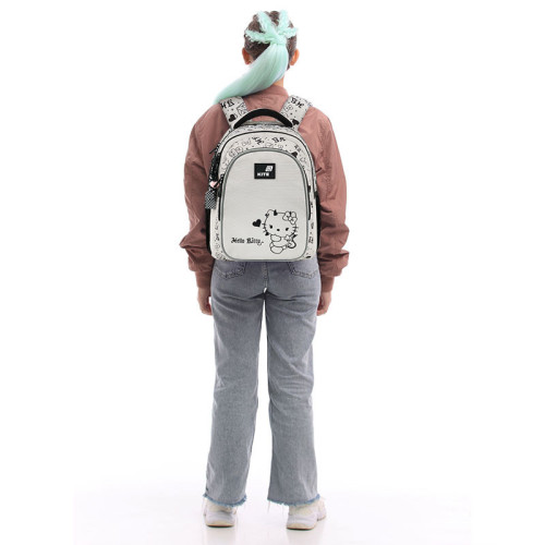 Рюкзак Kite Education teens Hello Kitty HK26-8001M  подарунок пляшка  (на зріст дитини 130-145 см)