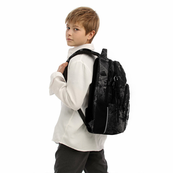 Рюкзак Kite Education teens Denim Core K26-2578M-2  подарунок термос  (на зріст дитини 130-145 см)