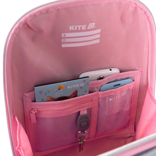 Рюкзак шкільний каркасний Kite Education Velvet Dream K26-555S-10  подарунок пляшка та олівці  (на зріст дитини 115-130 см)