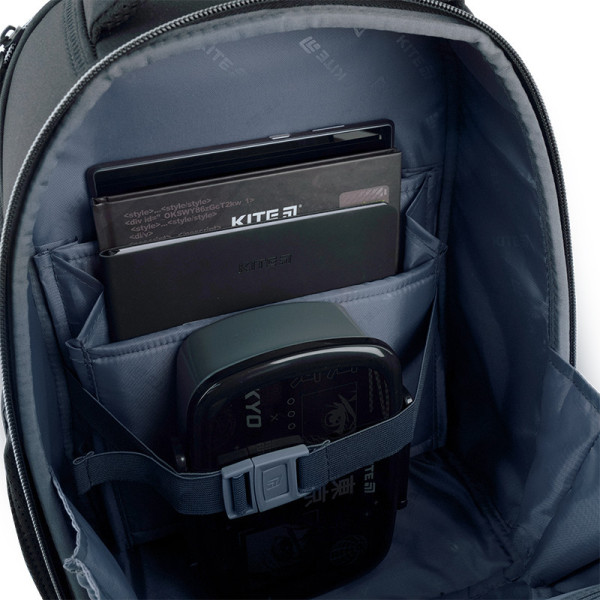 Рюкзак шкільний каркасний Kite Education Skate K26-555S-7  подарунок ланчбокс та пляшка  (на зріст дитини 115-130 см)