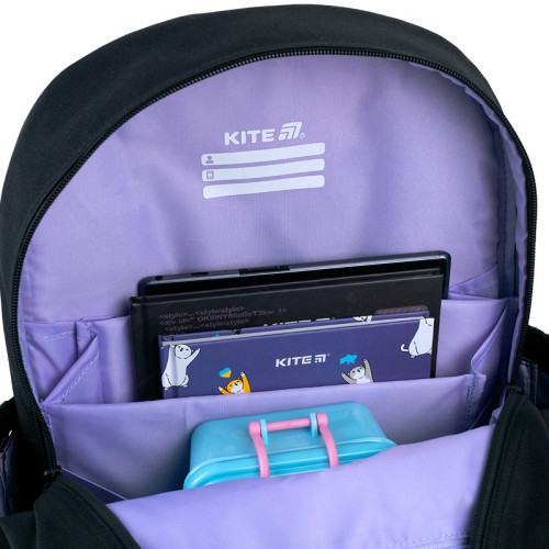 Рюкзак шкільний Kite Education Panda Love K26-584M-2  подарунок фарби та олівці  (на зріст дитини 130-145 см)