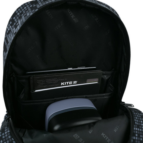 Рюкзак шкільний Kite Education Fearless K26-585M-3  подарунок пляшка, фарби та олівці  (на зріст дитини 130-145 см)