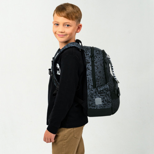 Рюкзак шкільний Kite Education Fearless K26-585M-3  подарунок пляшка, фарби та олівці  (на зріст дитини 130-145 см)