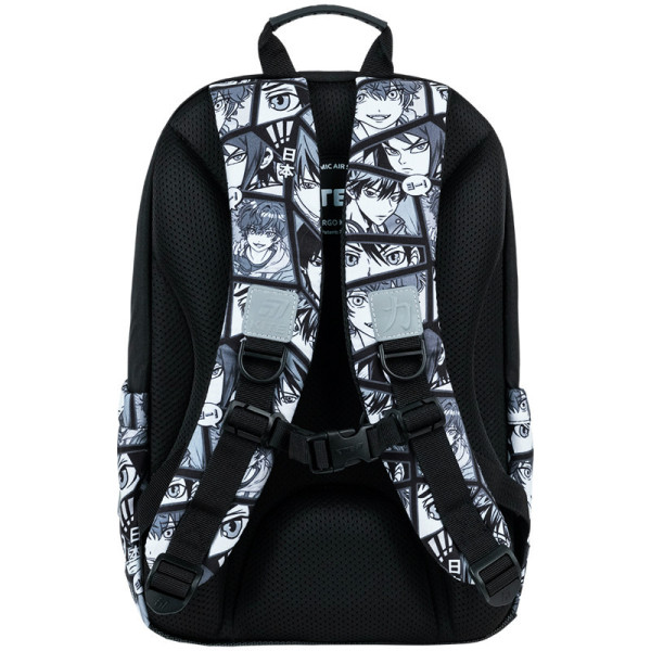 Рюкзак шкільний Kite Education Anime Boy K26-585M-5  подарунок пляшка, фарби та олівці  (на зріст дитини 130-145 см)