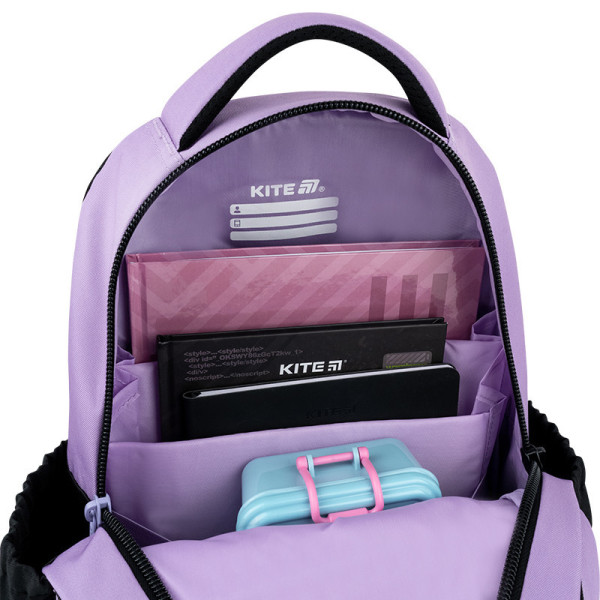 Рюкзак шкільний Kite Education Crush K26-700M-1  подарунок ланчбокс та пляшка  (на зріст дитини 130-145 см)