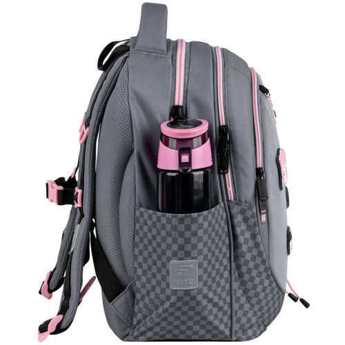 Рюкзак шкільний Kite Education Meow K26-700M-3  подарунок пляшка, фарби та олівці  (на зріст дитини 130-145 см)