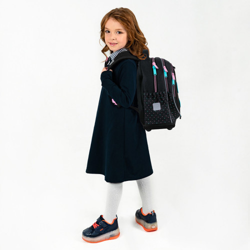 Рюкзак шкільний Kite Education Pretty Kitty K26-724S-1  подарунок пляшка та ланчбокс (на зріст дитини 115-130 см)