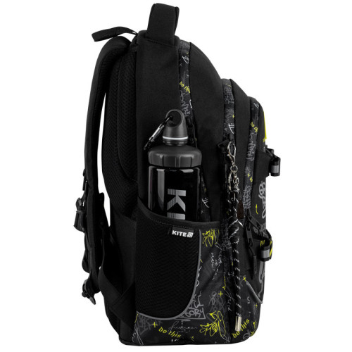 Рюкзак Kite Education teens Graffiti K26-727M-4  подарунок пляшка  (на зріст дитини 130-145 см)