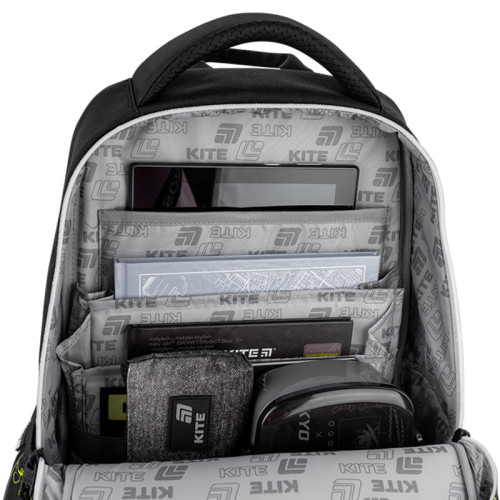 Рюкзак Kite Education teens Graffiti K26-727M-4  подарунок пляшка  (на зріст дитини 130-145 см)