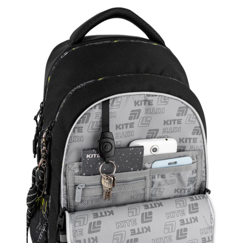 Рюкзак Kite Education teens Graffiti K26-727M-4  подарунок пляшка  (на зріст дитини 130-145 см)