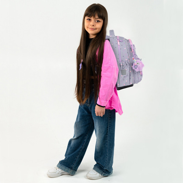 Рюкзак шкільний Kite Education Cute Monster K26-773M-3  подарунок пляшка та олівці  (на зріст дитини 130-145 см)