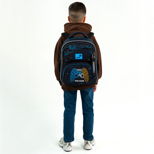 Рюкзак шкільний Kite Education Next Level K26-773M-4  подарунок фарби та олівці  (на зріст дитини 130-145 см)