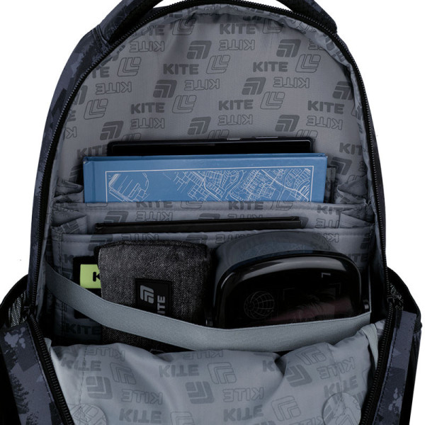 Рюкзак Kite Education teens Power Inside K26-905M-4  подарунок пляшка  (на зріст дитини 130-145 см)