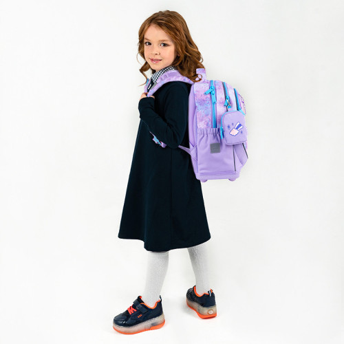 Рюкзак шкільний Kite Education My Little Pony LP26-724S  подарунок пляшка та олівці  (на зріст дитини 115-130 см)