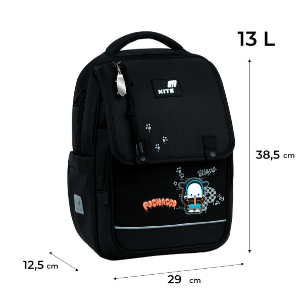 Рюкзак шкільний Kite Education Pochacco PC26-772M  подарунок пляшка та олівці  (на зріст дитини 130-145 см)