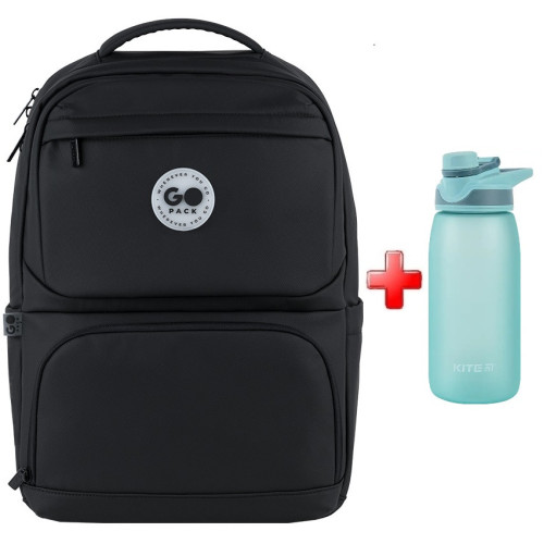 Рюкзак для міста GoPack GO26-150L  подарунок пляшка для води Kite