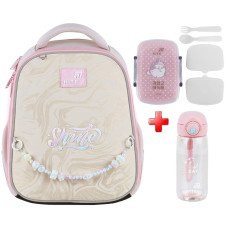 Рюкзак шкільний каркасний Kite Education Dazzling K26-555S-2  подарунок ланчбокс та пляшка  (на зріст дитини 115-130 см)