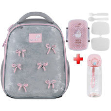 Рюкзак шкільний каркасний Kite Education Velvet Dream K26-555S-10  подарунок ланчбокс та пляшка  (на зріст дитини 115-130 см)