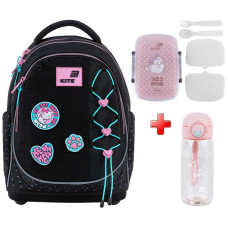 Рюкзак шкільний Kite Education Pretty Kitty K26-724S-1  подарунок пляшка та ланчбокс (на зріст дитини 115-130 см)