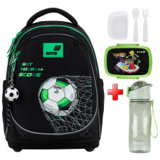 Рюкзак шкільний Kite Education Football K26-724S-3  подарунок ланчбокс та пляшка  (на зріст дитини 115-130 см)