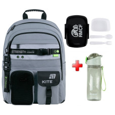 Рюкзак шкільний Kite Education Urban K26-584M-3  подарунок пляшка та ланчбокс  (на зріст дитини 130-145 см)
